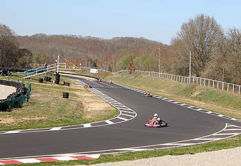 Karting dans le Cantal