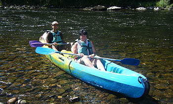 Descente du Lot en canoë kayak