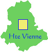 carte de la Haute Vienne