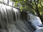 Cascade d'une rivière à truite