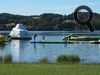 jeux aquatiques au lac St Etienne Cantales