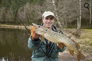 Pêche des carnassiers en étang en corrèze