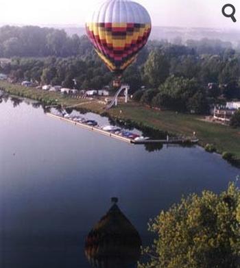 Mongolfière en pays Nivernois, à Nevers