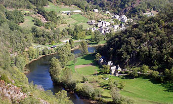 La vallée du Lot