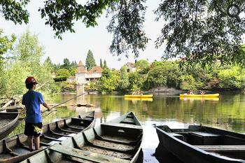 La pêche du bord sur la Dordogne