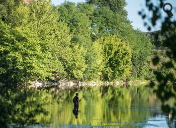 Pêche des carnassiers sur la Dordogne