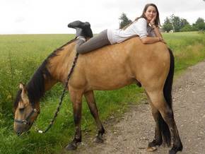 Enfant à cheval